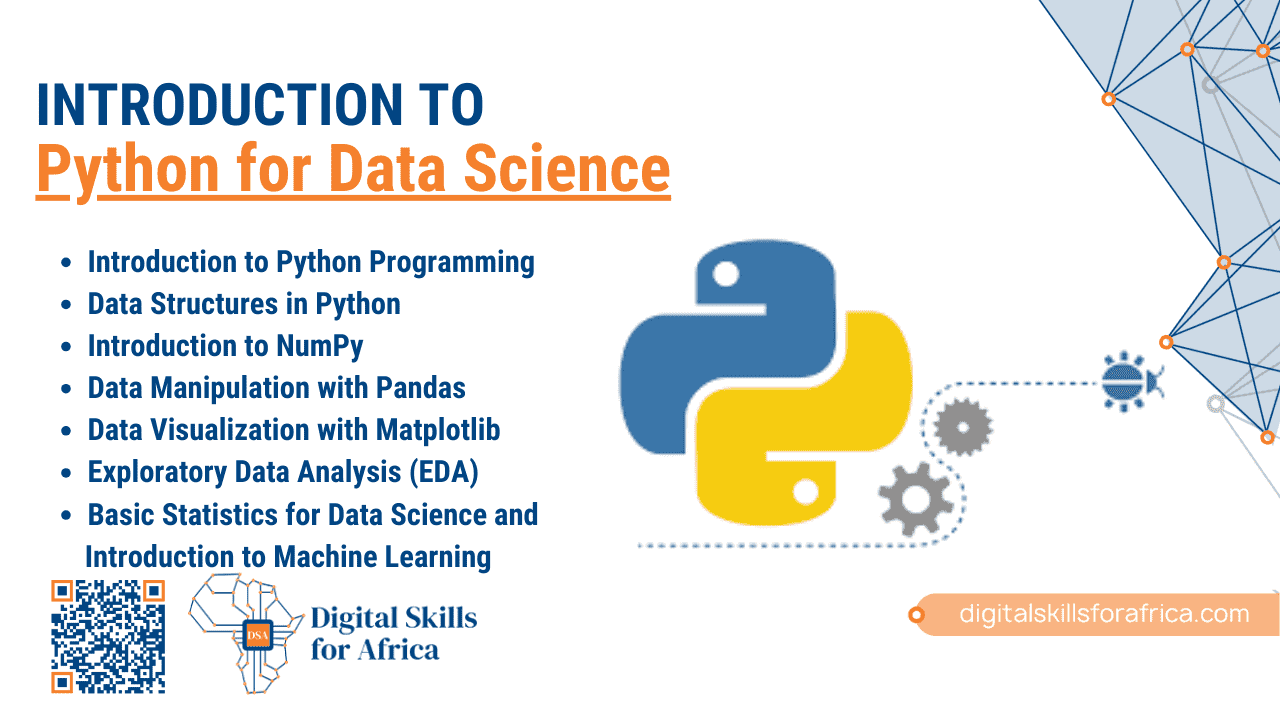 Introduction to Python for Data Science